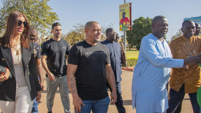 Roberto Carlos au Burkina Faso : « Cette venue va apporter au pays une autre visibilité »