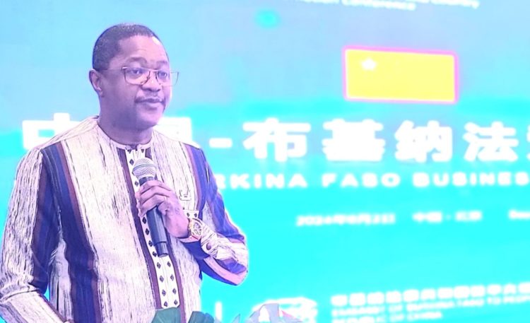 Investissements privés au Burkina Faso : L’ambassade du Burkina Faso à Pékin présente les opportunités aux Hommes d’affaires chinois