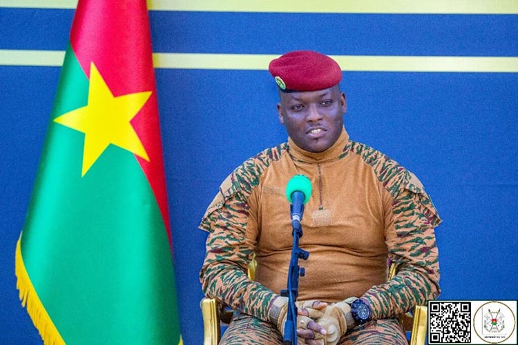 Burkina : « En 2025, nous allons conquérir les 30% du territoire restants », promet le Capitaine Ibrahim Traoré